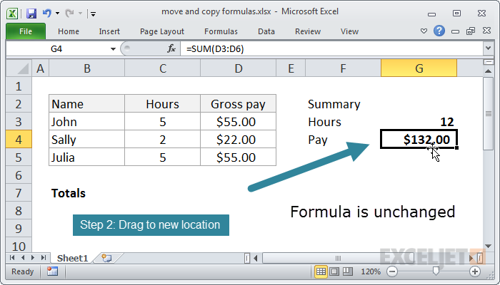 How To Instert Mac Excel Equation For Column